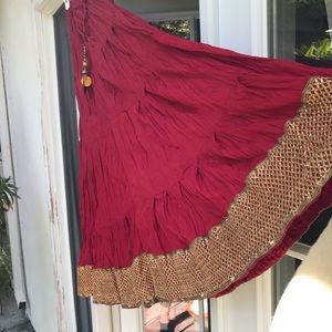 Boho/Gypsies/Bollywood skirt